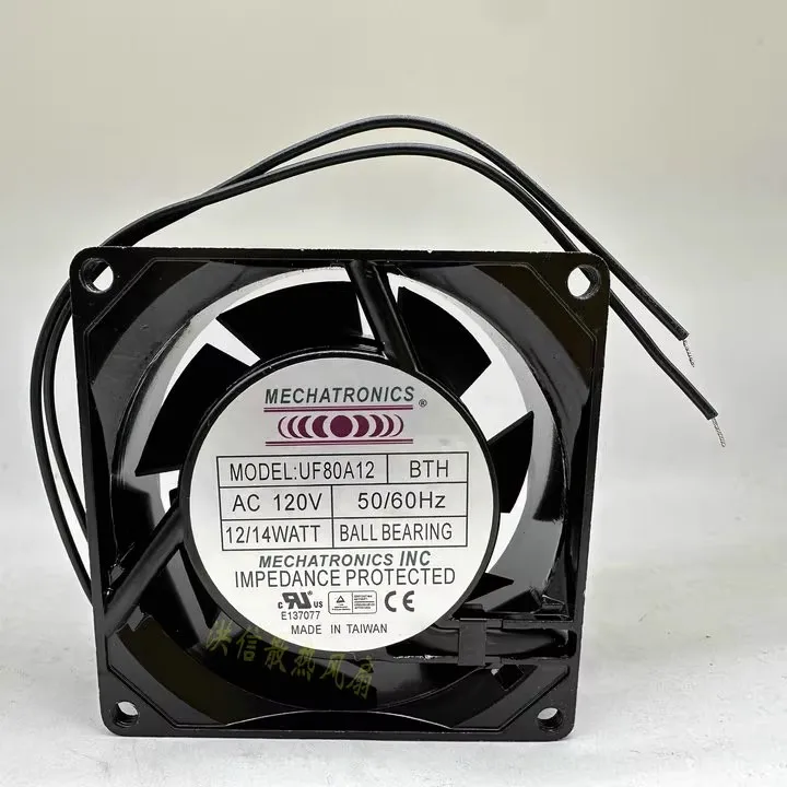 

Free shipping original UF80A12 BTH AC120V 12/14W 80 * 38MM 8038 chassis fan