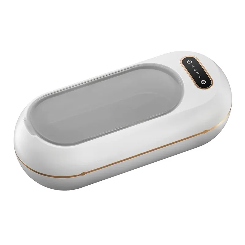 USB Rechargeable Portable 360° Deep Cleaning Machine High Frequency Vibration Battery Operated for Contact Lenses And Glasses