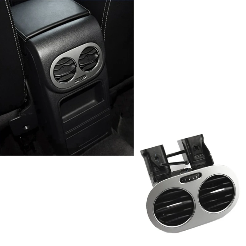 Apoio de braço traseiro Ar Condicionado Ventilação, Ventilação, Peças de acessórios para Volkswagen Touguan, Tiguan 2010-2019, 5ND819203B