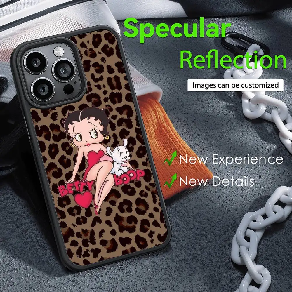 Bonito signo de rol lindo b-bettys b-boops Funda de teléfono para IPhone 16 15 14 13 12 11 Pro Xs Max Mini Plus Celulares Funda dura