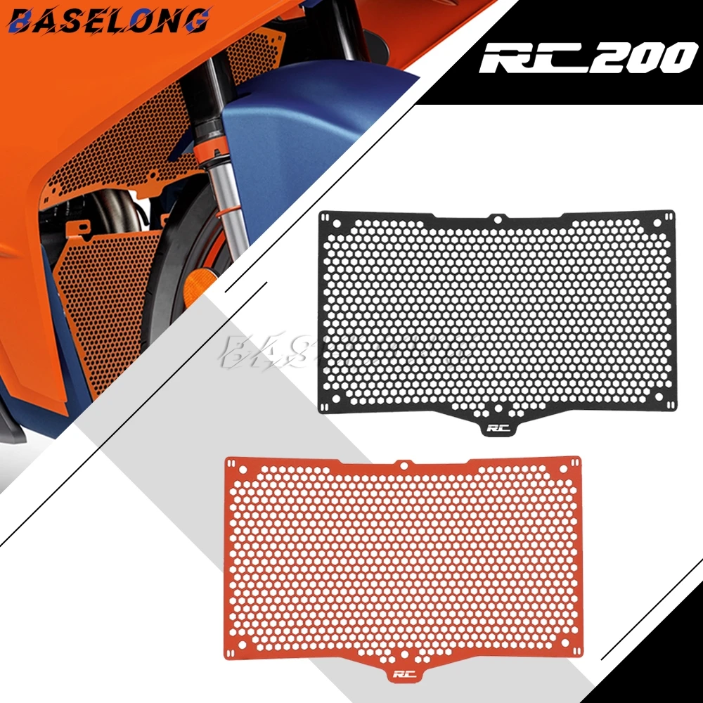 

Motorcycle Accessories For RC125 RC200 RC390 2022 2023 2024 2025 RC 125 200 390 Radiator Guard Protection Grille Cover Protector