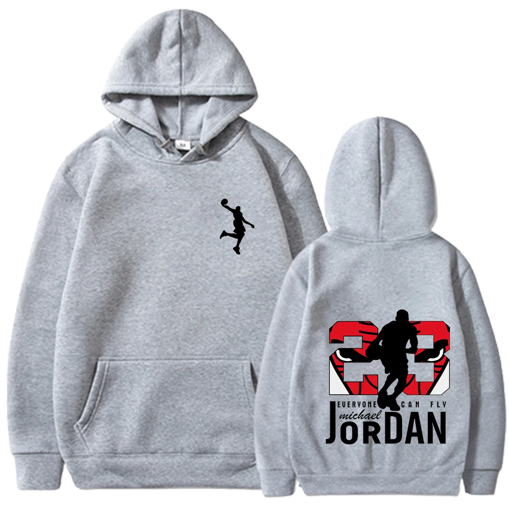 

Autumn/Winter Men's Hoodie Thickened Fashion Basketball Print Adult Sweater Plus Size Outdoor Sports Pullover