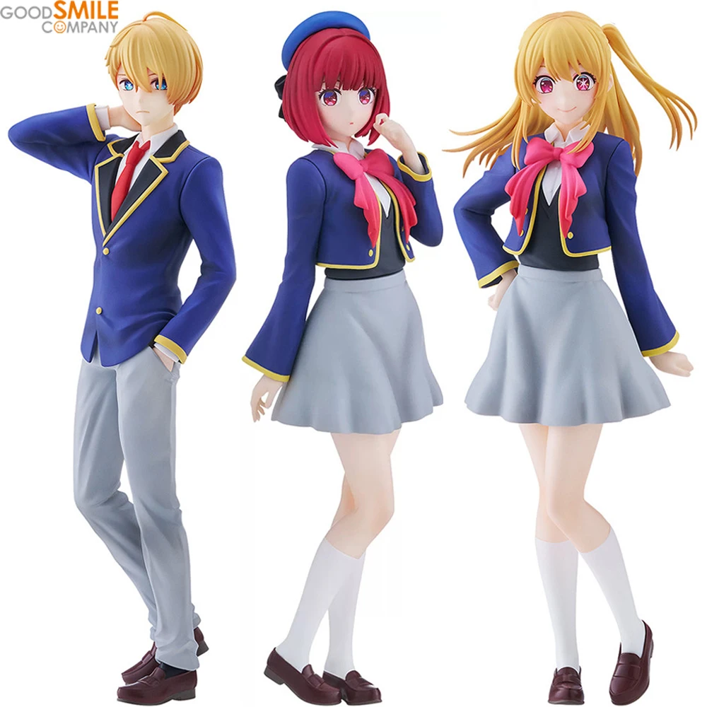 [In Stock] Original Good Smile Company Pop Up Parade Oshi No Ko Arima Kana Ruby Aqua 18Cm Anime Action Figure