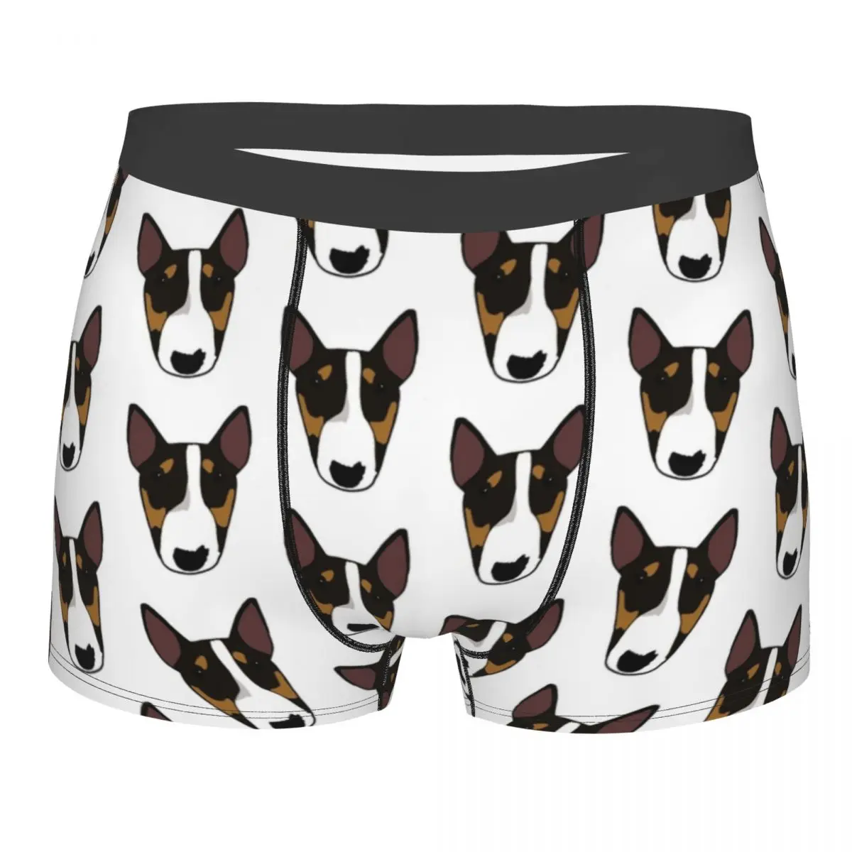 

Men's Floyd Bull Terrier Dog Underwear Novelty Boxer Briefs Shorts Panties Homme Breathable Underpants