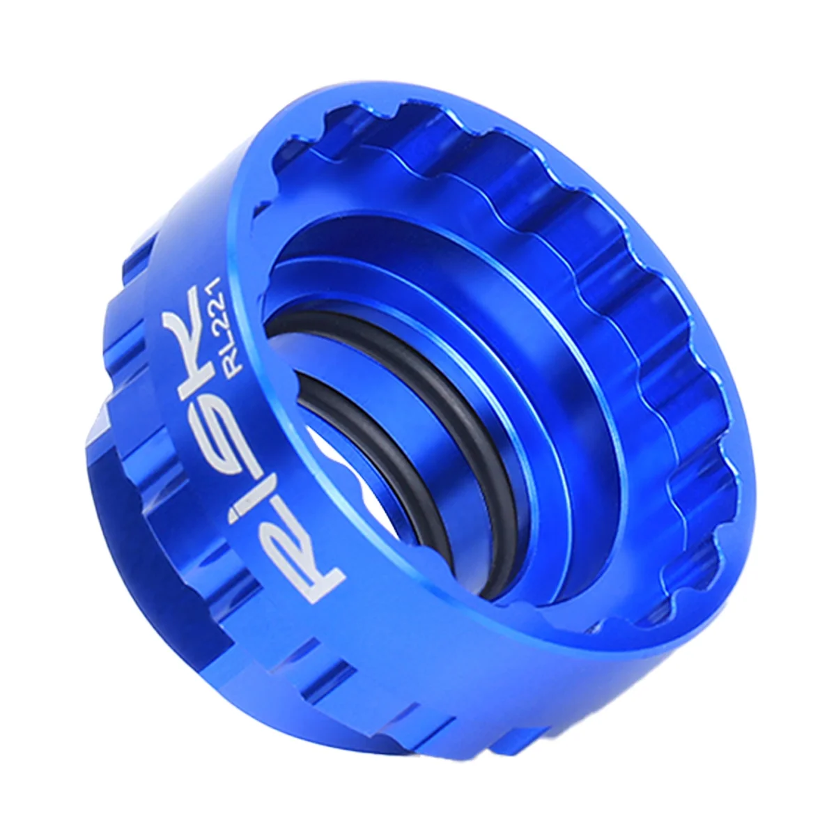 RISK-platos y bielas RL221 para bicicleta, 12 segundos, Shimano, M7100-M9100, azul
