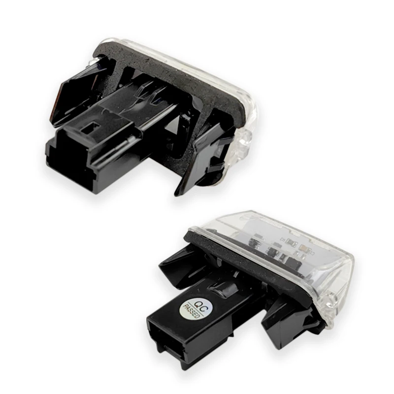 2pcs LED License Plate Light Lamp For TOYOTA VERSO 2009-2012 E`Z YARIS LEVIN CAMRY COROLLA 2007-2014 AURIS AVENSIS 2008-2013