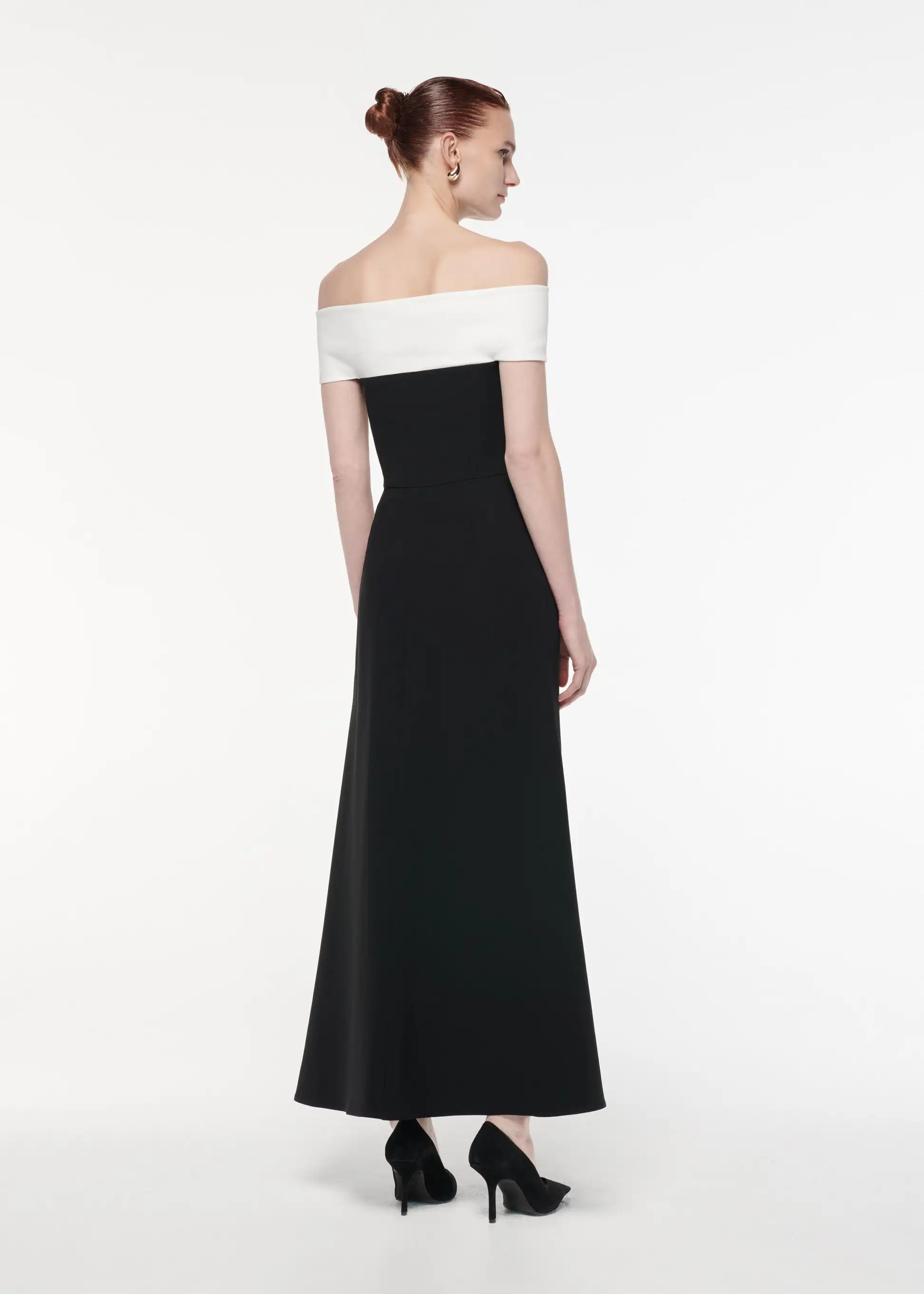 Robe de Soirée en Jersey à Manches Courtes pour Occasions Spéciales, Exquise, à la Mode, Droite, Longueur de Rinçage, Col Bateau