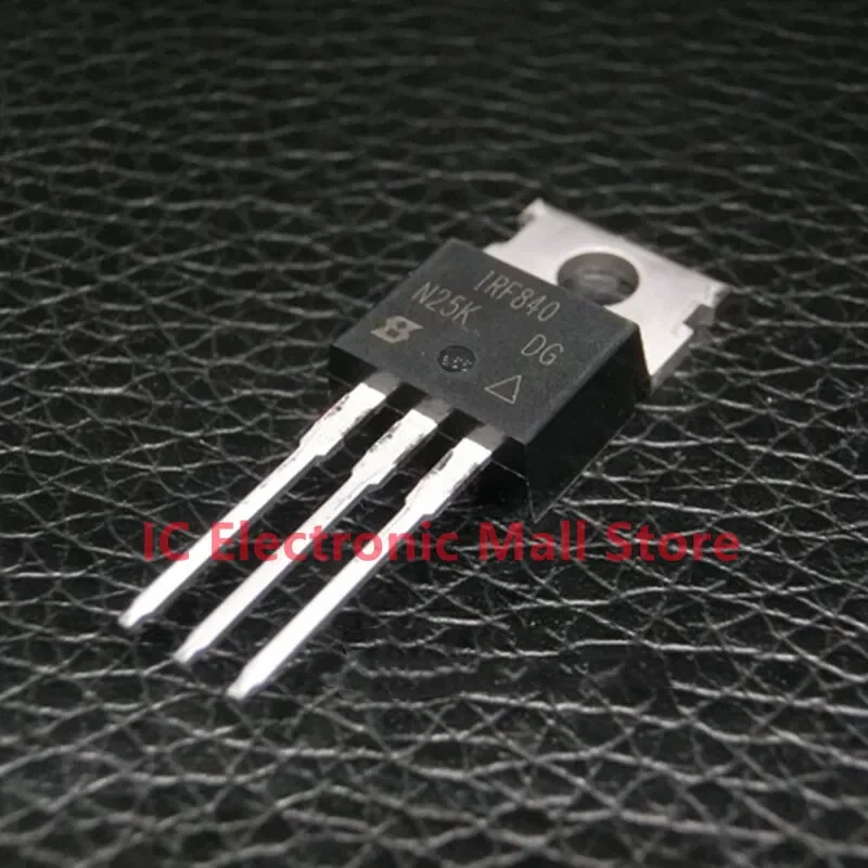 Transistor MOSFET d'origine, IRF840 IRF840PBF TO-220, 500V, 8A, neuf, 10 pièces