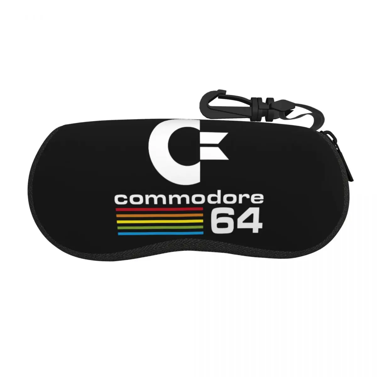 Custom Commodore 64 Shell Glasses Case Unisex Cool C64 Amiga Computer Eyeglasses Case Sunglasses Protector Box