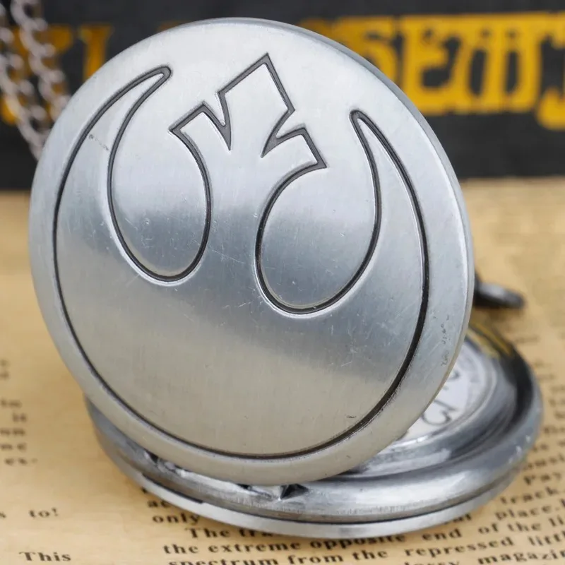 크리 에이 티브 빈티지 실버 단순 석영 주머니 시계 남여 Fob 시계 아날로그 펜던트 시계 여성 남성 선물