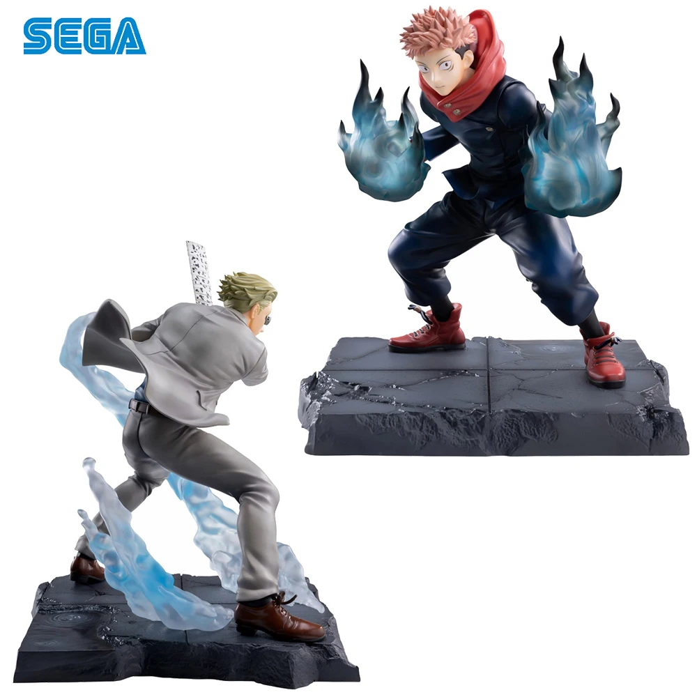 In Stock SEGA Luminasta Jujutsu Kaisen Kento Nanami & Yuji Itadori (Joint Struggle) (Reissue) Anime Action Figure Model Toys