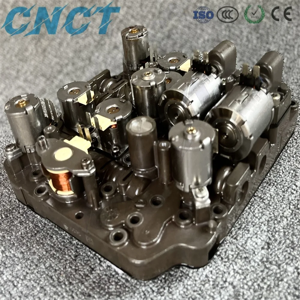 Cuerpo de válvula de transmisión 02E DQ250 con solenoide para Audi Q3 A3 TT Skoda Volkswagen Beetle Touran Sharan
