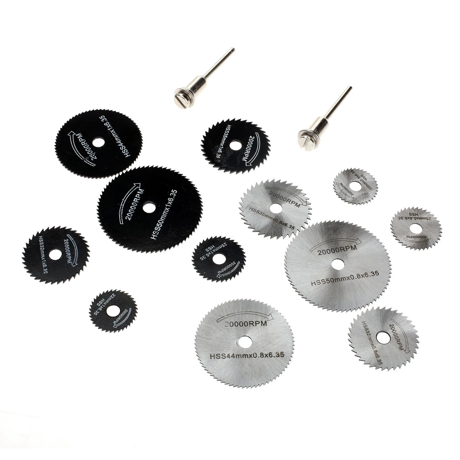 Dreld 14 teile/satz hss mini kreissäge blätter holz schneid scheibe schleif scheibe set für dreh dremel zubehör holz bearbeitungs werkzeug