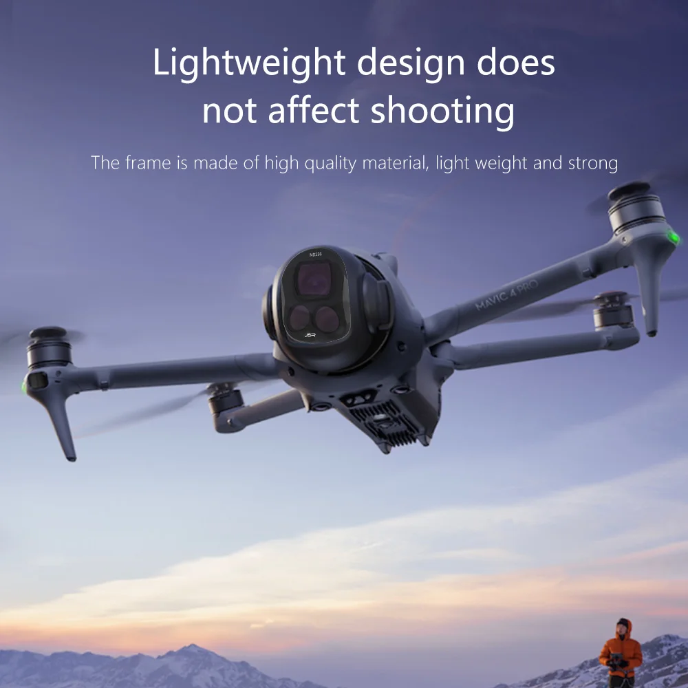 Filtr obiektywu aparatu do DJI Mavic 4 Pro MCUV CPL ND8 ND16 ND32 ND64 ND256 ND/PL Zestaw filtrów do akcesoriów do dronów Mavic 4 Pro — zdjęcie produktu 2