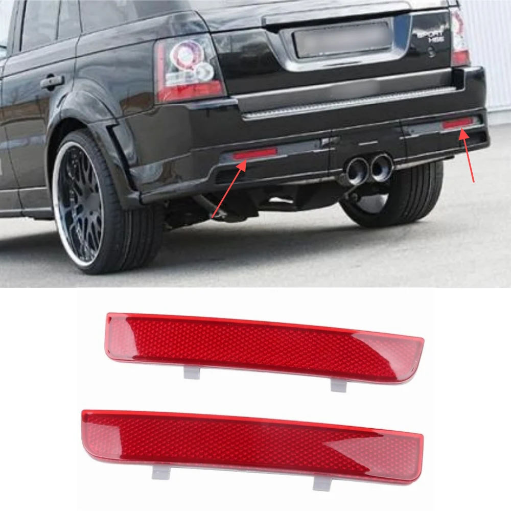 For 2003-2012 Land Rover Range Rover Executive L322 2008-2015 Freelander 2 LR2 Rear Bumper Reflector OEM LR006348 LR006349