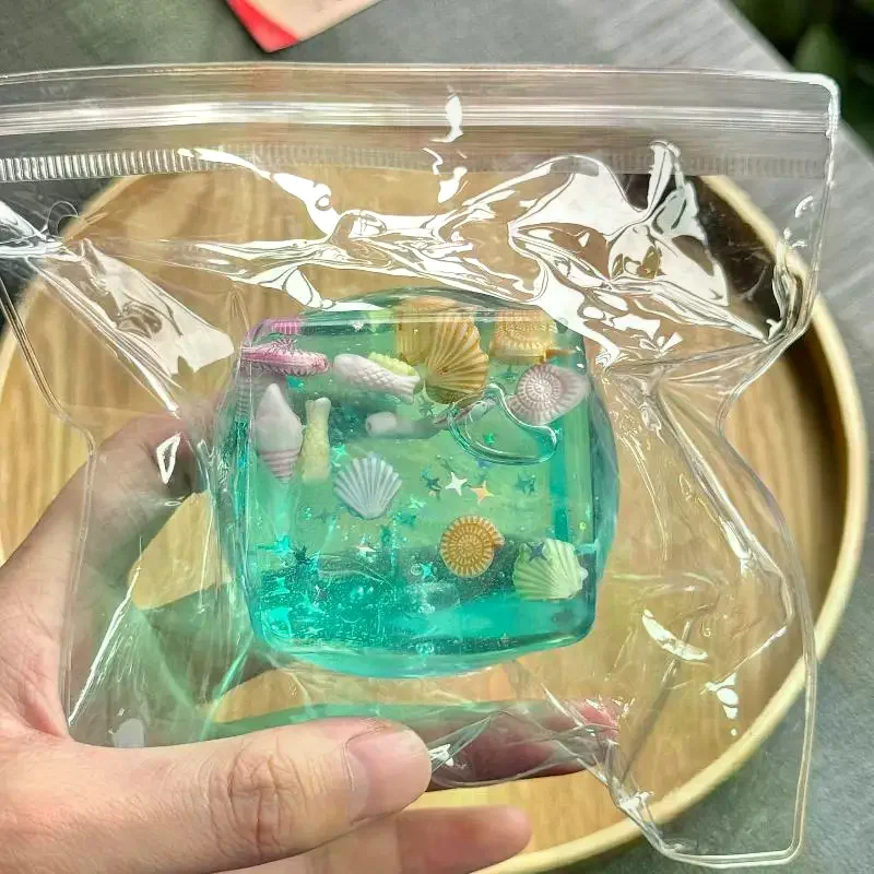 1 Uds. Juguetes de tiro lento para niños y adultos Taba bolas antiestrés cubo juguete sensorial del océano apretar regalo relajante