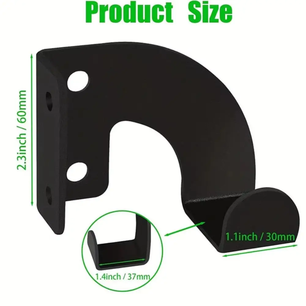 Metal Chain Saw Hanger Wall Mounted Heavy Duty Chain Saw Storage Organizer Support Multi-function Chain Saw Hook