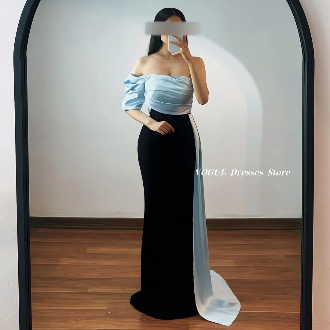 

Fashion Boat Neck Prom Dresses Elegant Mermaid Evening Dresses with Tail فساتين للمناسبات الخاصة فساتين سهرة Customized