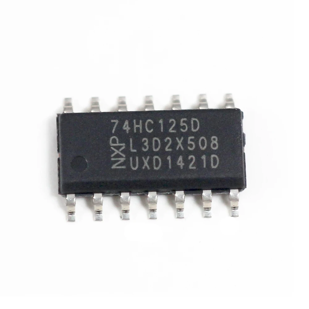 10pcs/lot New 74HC125D  74HC125  HC125D  HC125  IC BUFFER NON-INVERT 6V 14SOIC SOP14 Original