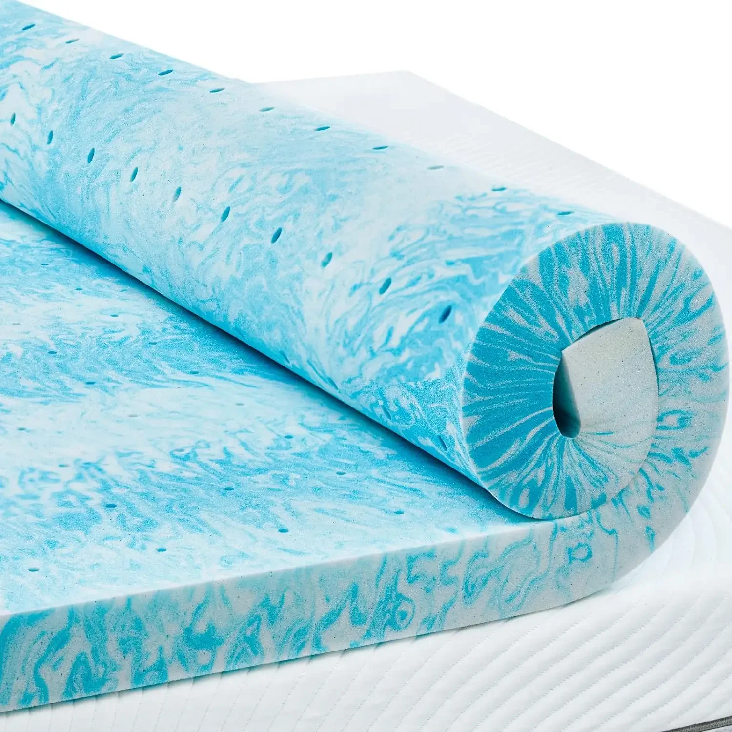 

%a 3 Inch Twin Memory Foam Mattress Topper for Pressure Relief, Cooling Gel Infusion,Full/Twin/Twin-XL/Full/Queen/King optional