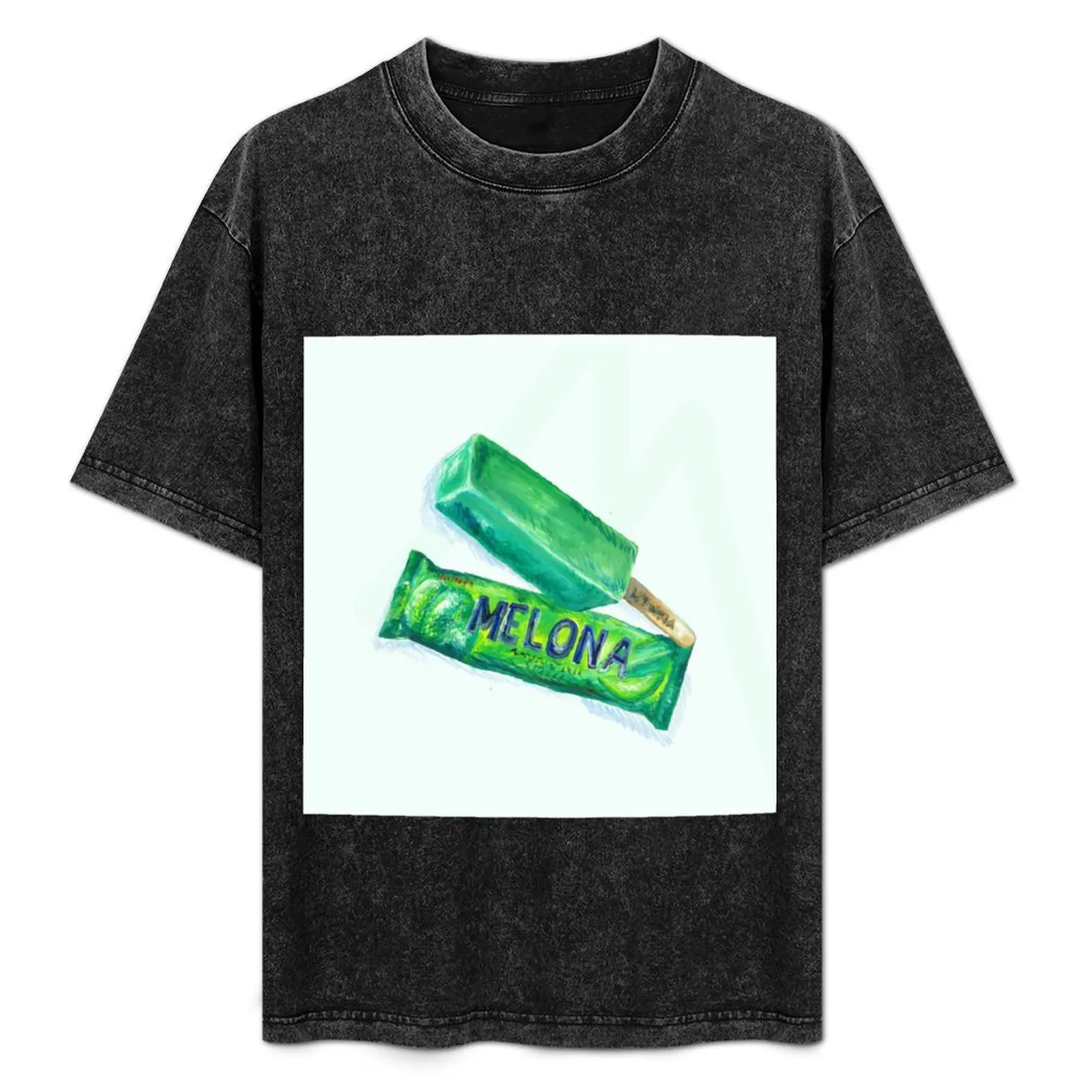 Camiseta Melona Ice Cream, camiseta deportiva transpirable de manga corta