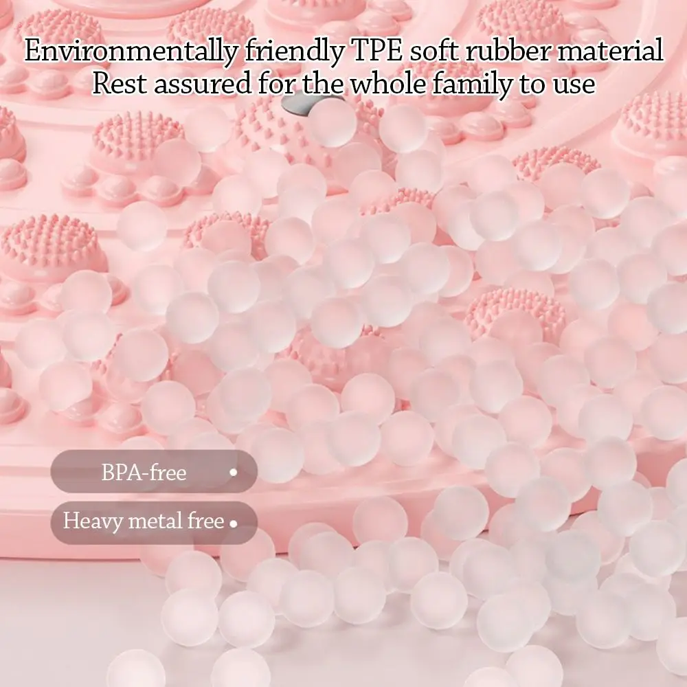 

Полезная массажная подушка для ног большого размера, противоскользящая утолщенная нажимная доска, кровообращение, расслабление мышц, беговой коврик для использования в помещении