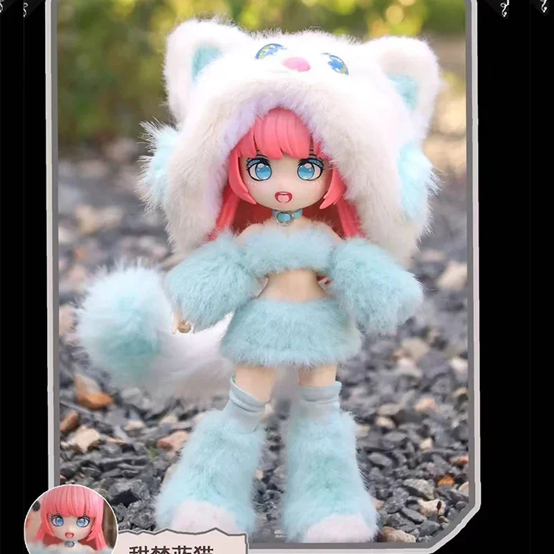 BLJIDI CAT ISLAND Strange Realm Series Blind Box Speelgoed Kawaii Anime Action Figure Verrassing Mystery Box Poppen Meisjes Gift