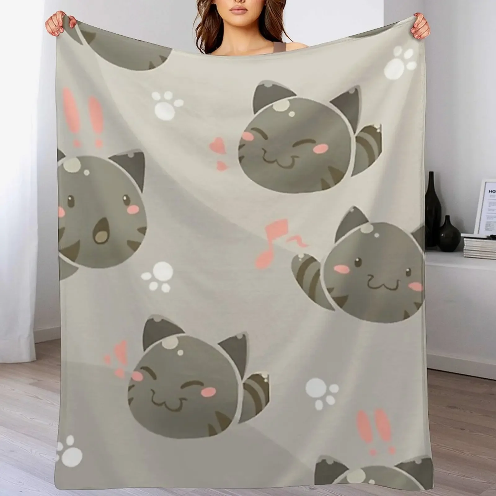 

Slime Rancher - Throw Blanket Summer Beddings Cute Plaid Furrys Plaid on the sofa Blankets