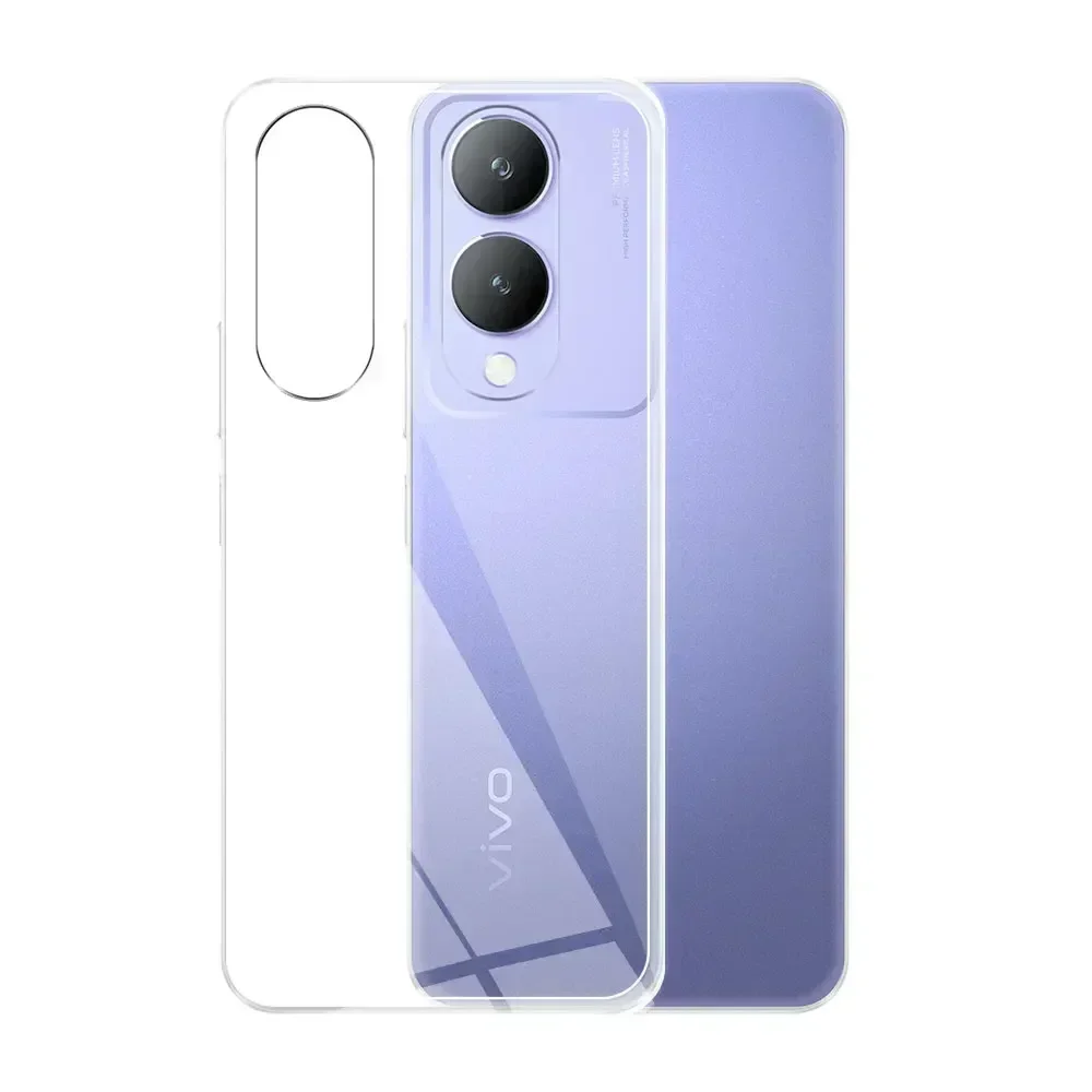 For Vivo Y17S Case Clear Soft Silicone Protect Phone Case For Vivo Y17 Y15 Vivo Y15S Y15A Cover Coque VivoY12 Y11S Y11 Y3 Funda