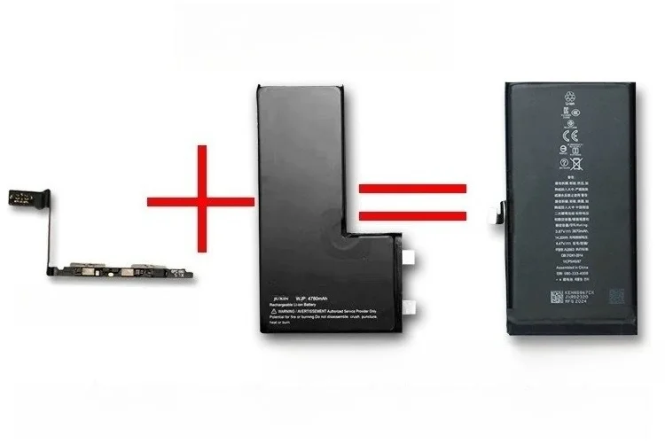 4770mAh Titanium Battery for IPhone 15/15 Pro/15 Pro Max A2846/A2847/A2848 1.8X Capacity & 700+ Cycles No IOS Alert