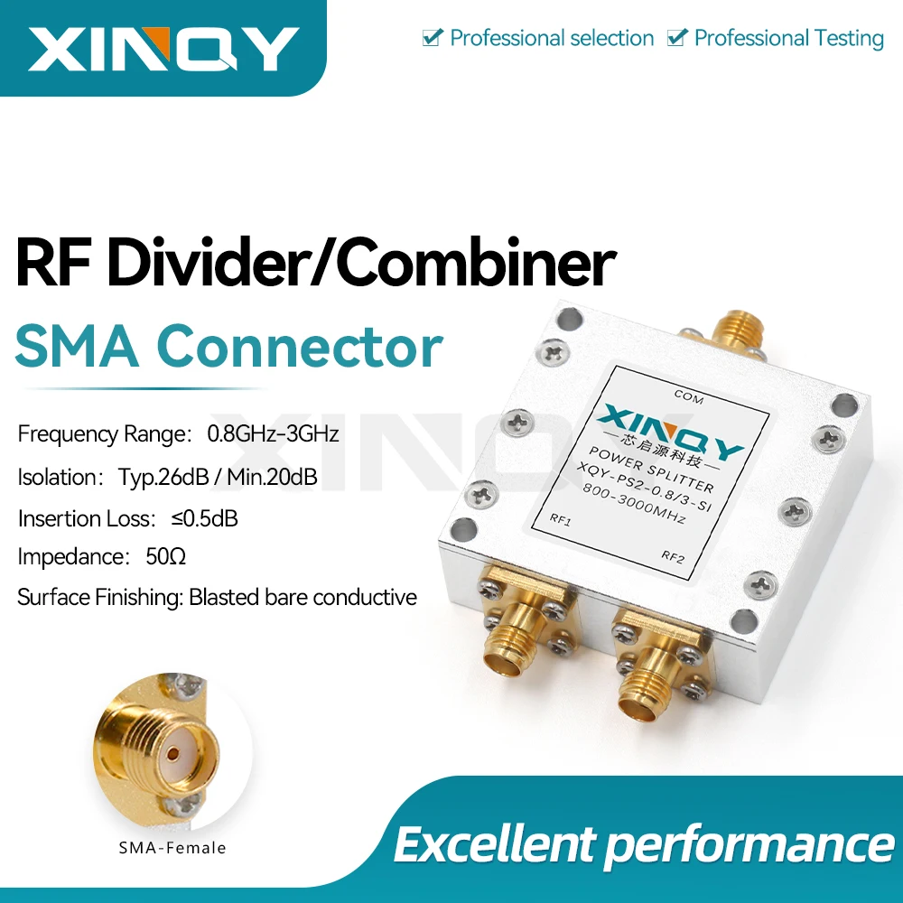 xinqy-08-3g-パワーデバイダー-gps信号コンバイナー-smaコネクター-1入力2出力-rfパワーデバイダー