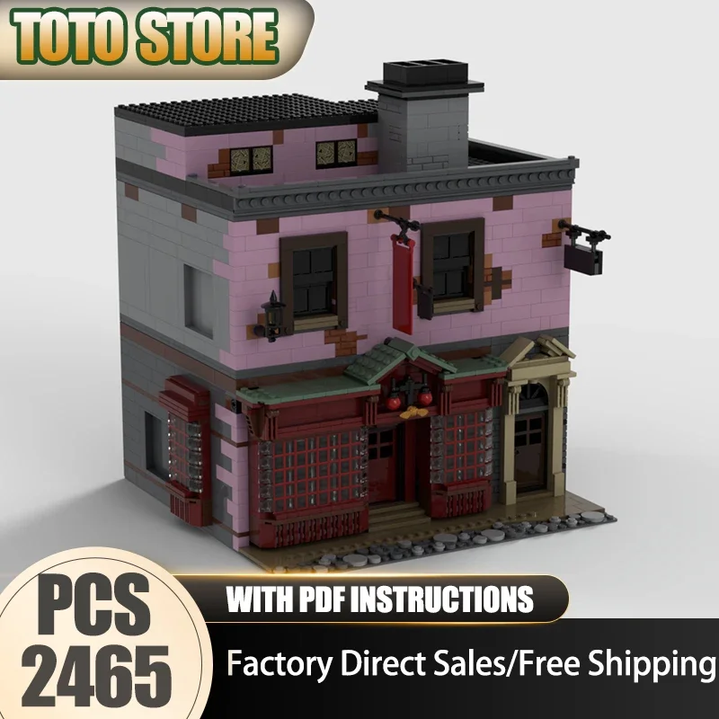 Street View Moc Building Blocks Set 75978 Modular Expansion Model Technology Brick DIY Assembly Construction Toy Holiday Gifts