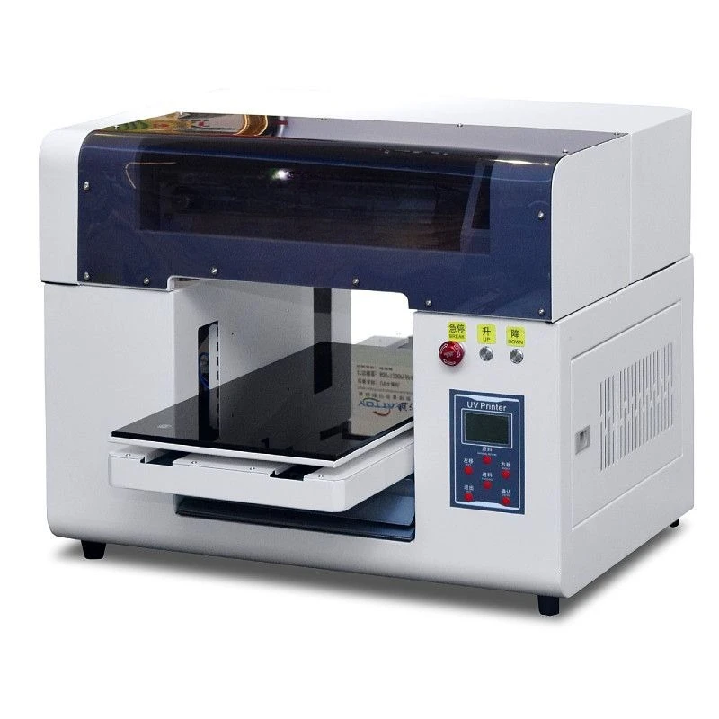 Plastic shell color printing machine Small inkjet 3D relief color printing machine