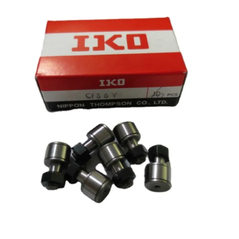 IKO Cam Follower Bearing CFS6 CFS6V Track Roller Bearing 6x12x9.5mm CFS2.5/3/4/5/6V  carretilha de pesca