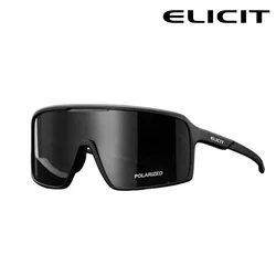 Elicit UV400 Cycling Sunglasses Mountain Bicycle Gafas Glasses For Men Women Photochromic Polarized Clear Anti-fog Lens Can Choo