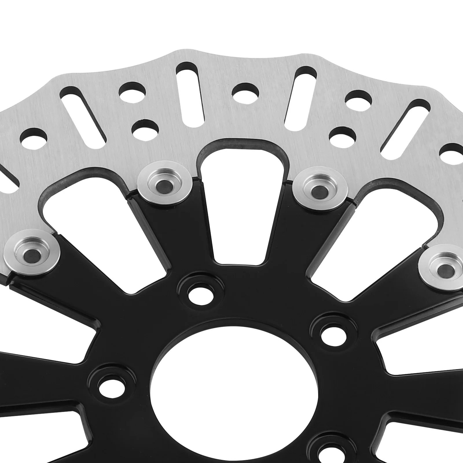 Motorcycle Front Brake Rotor for Harley-Davidson Dyna Softail 2006-2024 299mm