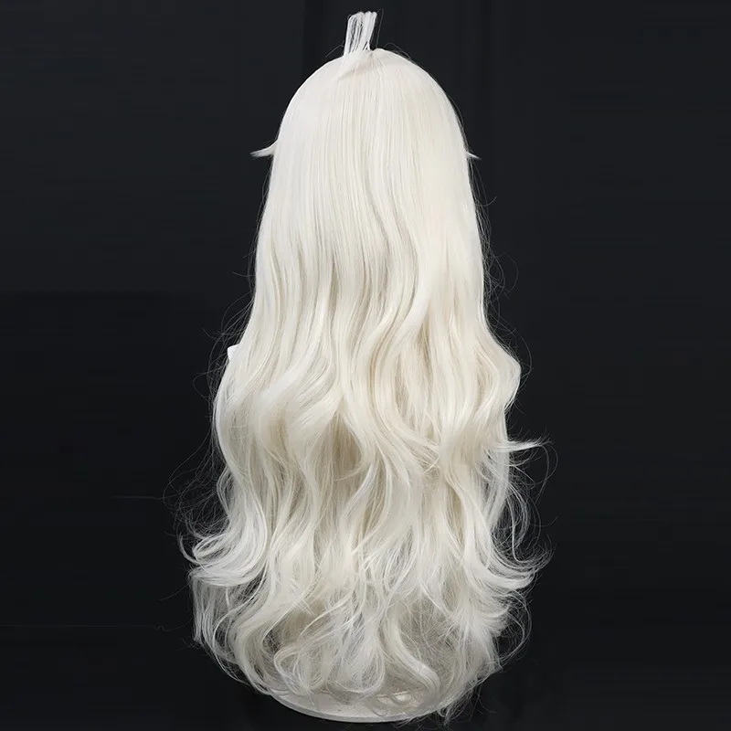 Wuthering Waves Zani Cosplay Perücke Golden White Long Hair Averardo Bank Ragunna Rinascita Halloween Party Frauen Mädchen Karneval