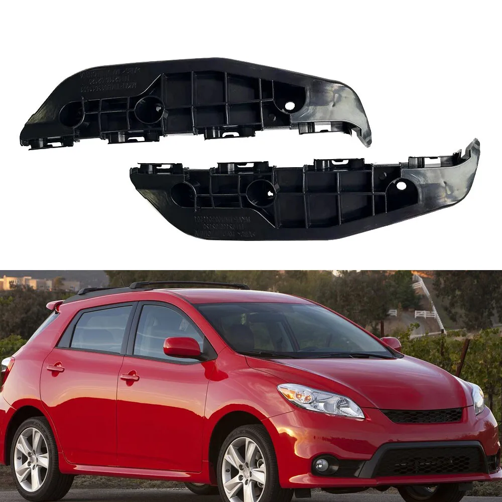 Front Left & Right Side Bumper Bracket Support For Toyota Matrix 2009-2014