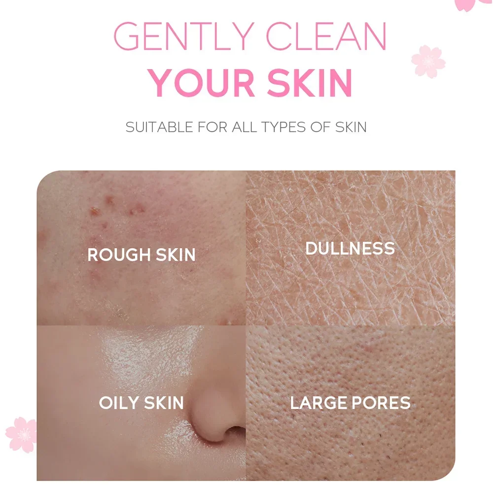 Cherry Blossom Cleanser 50g Skin Care Cleanser Cleans, Moisturizes and Restores Skin