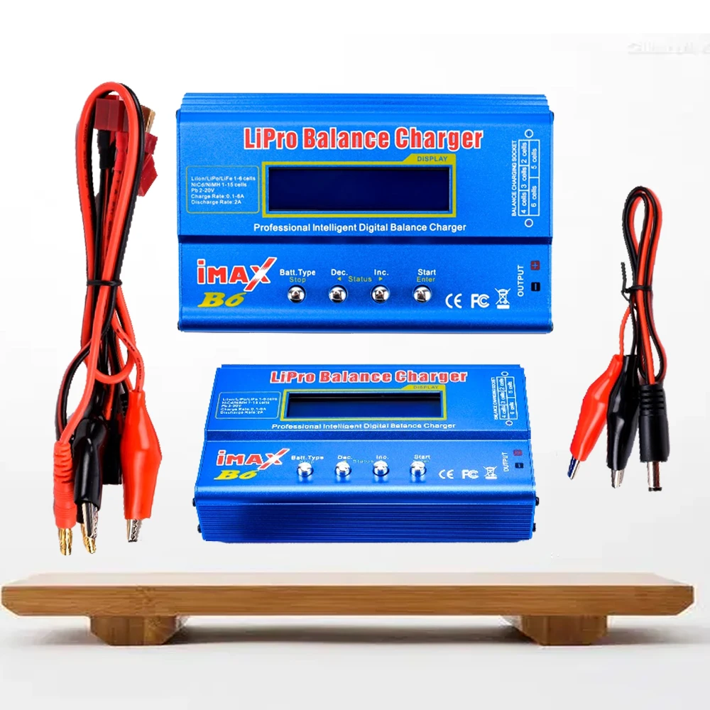 LCD Screen Digital  iMAX B6 RC Lipo NiMh Battery Balance Charger Discharger