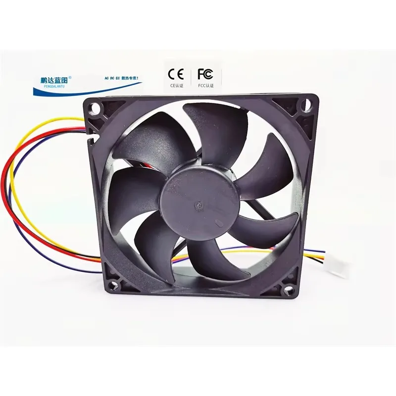 pa New  Blueprint 9225 9025 Dual Ball Bearing 5V12V 24V 9CM Silent Version PWM Temperature Controlled Cooling Fan