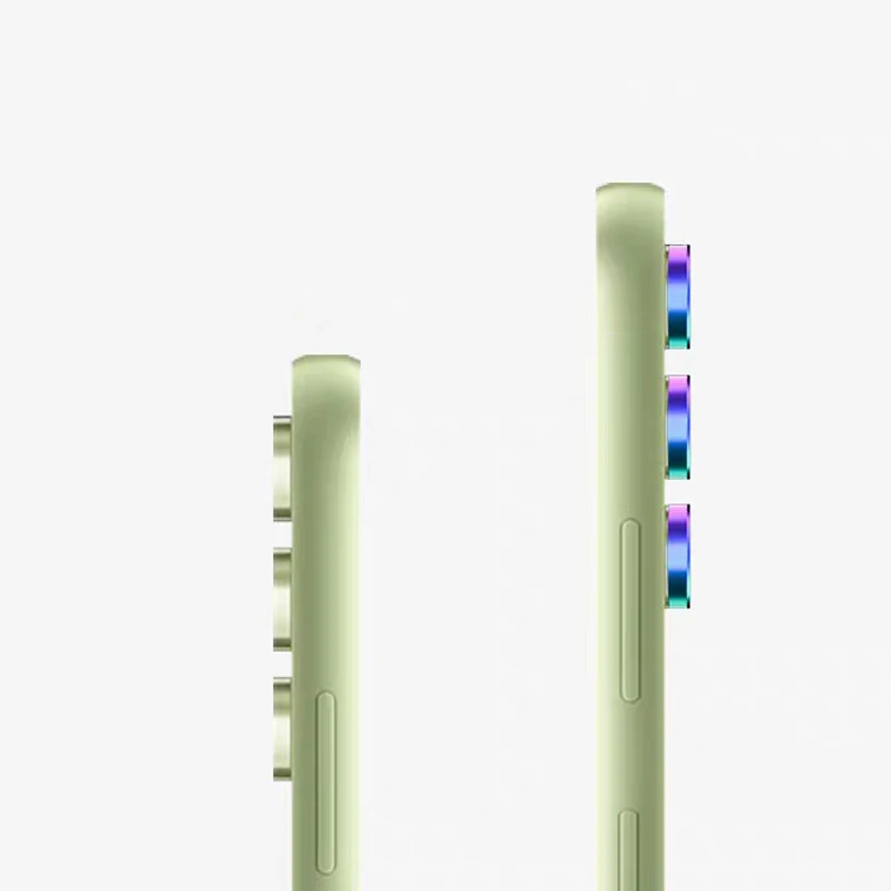 Cristal de cámara para Samsung Galaxy S24 S23 + A54 A25 A24 A34 A14 A54 A35 A15 A55 lente anillo de Metal S24 Sansung S23 Protector de pantalla