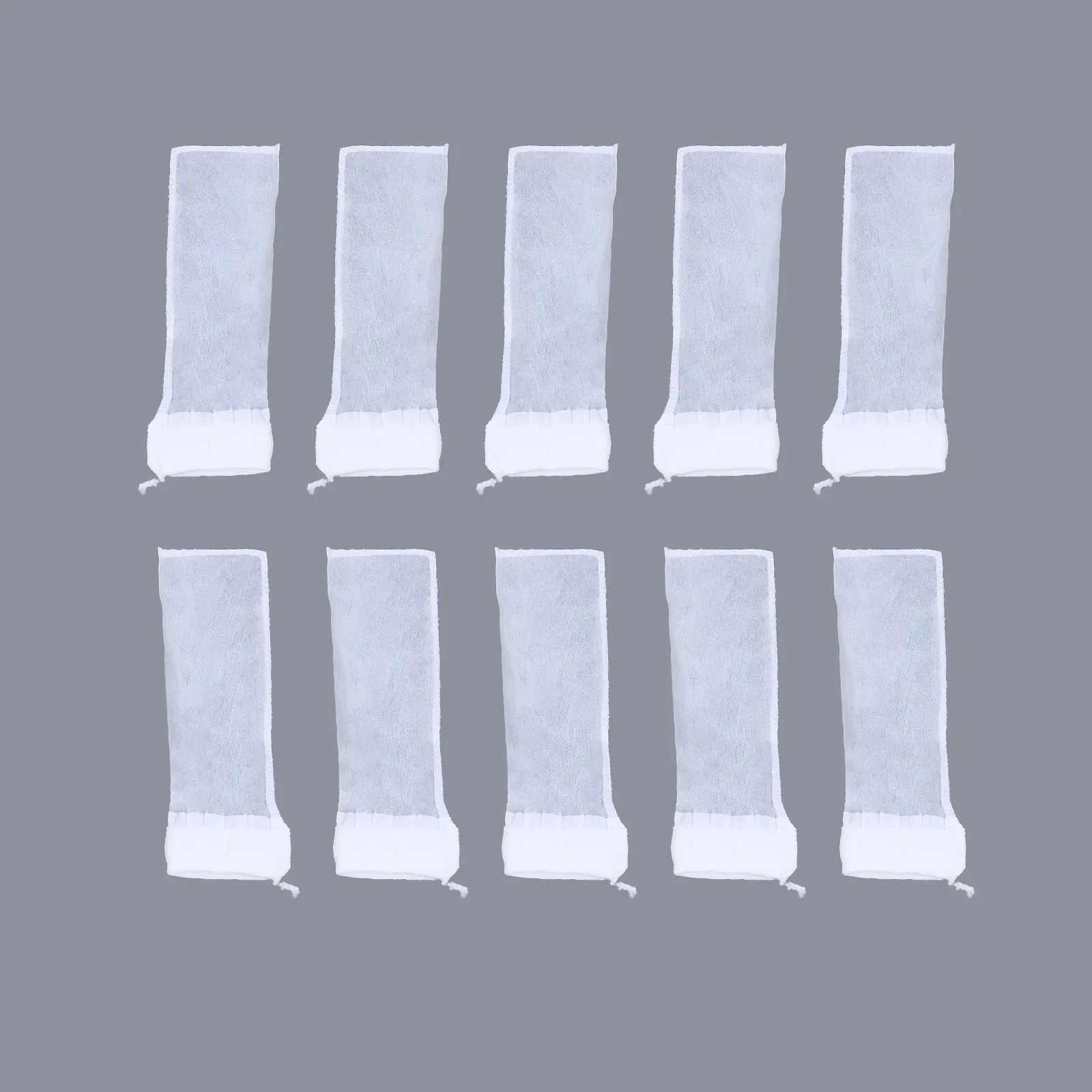 10PCS Men Net Tube Socks Smooth Breathable Finger Cover Finger