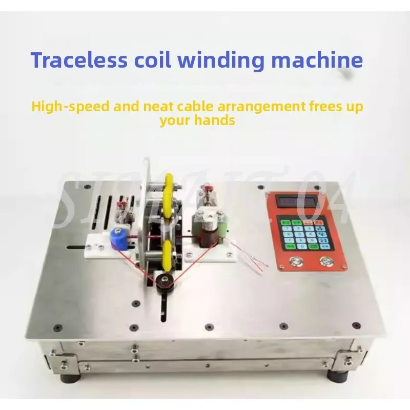 

Бесследная машина для намотки катушек Автоматическая прецизионная ручная веревка Нефритовый провод Плетеный кабель Высокоскоростной аккуратный без узлов