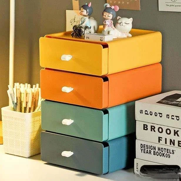 

Настольный органайзер-ящик для офиса, маленький шкафчик для организации рабочего стола, шкатулка для украшений в форме сердца