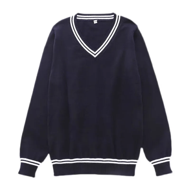 New Fashion Knitted Sweater for Big Boys Korean Teenage School Boys England Style Pullover Sweaters Children Clothing 4-18 Years