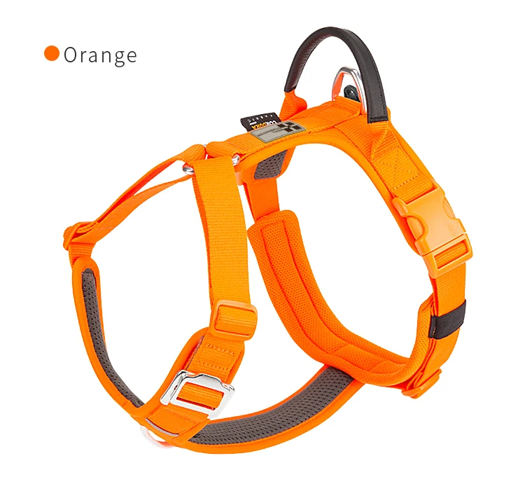 SMALL COMBINATION Haustiergeschirr, kein Ziehen, reflektierendes Hundegeschirr für kleine, mittelgroße und große Hundeweste, verstellbar, atmungsaktiv, Outdoor-Reisen, Hundezubehör 6