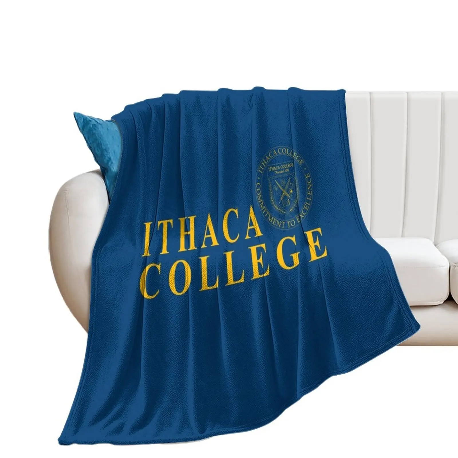 Ithaca College 2 Throw Blanket Luxury Throw Shaggy Blankets