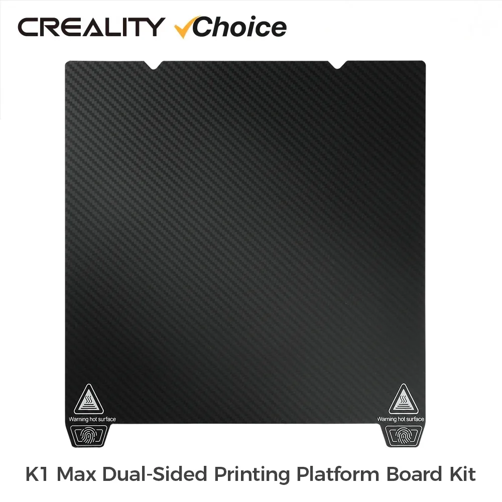 Creality K1 Max Dual-Sided Printing Platform Board Kit Glossy PET & Matte PEI Printing Platform Board Glossy PEO 310x315mm