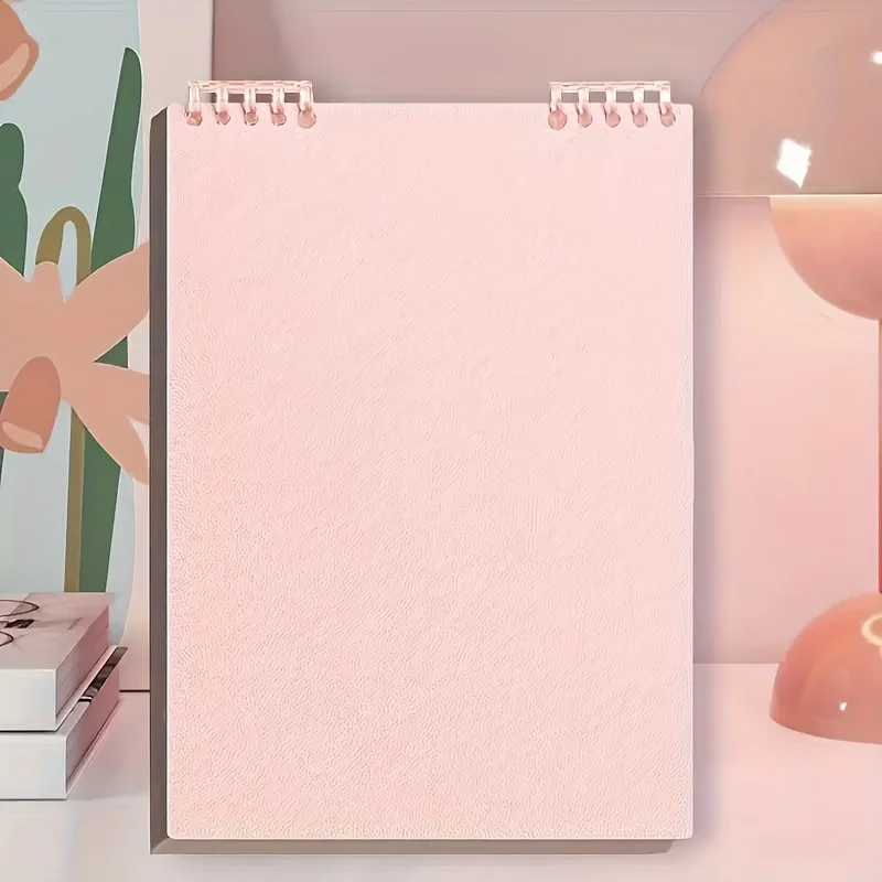 Ein Notizbuch mit 60/120 Blatt, perforierten Seiten und horizontalem Layout, abnehmbar und nicht zu bequem zu verwenden – Detail 6